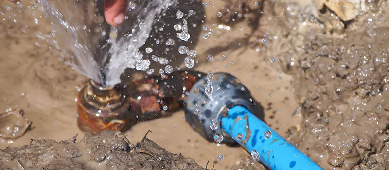 Burst Water Pipe Repair and Replacement in Windfields, Oshawa