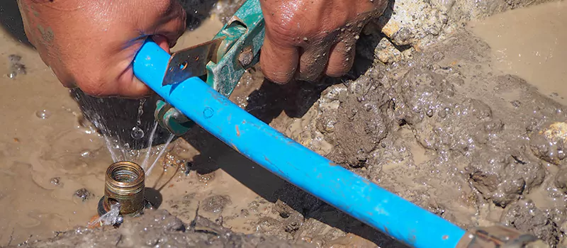Drinking Water Pipe Repair in Windfields, Oshawa