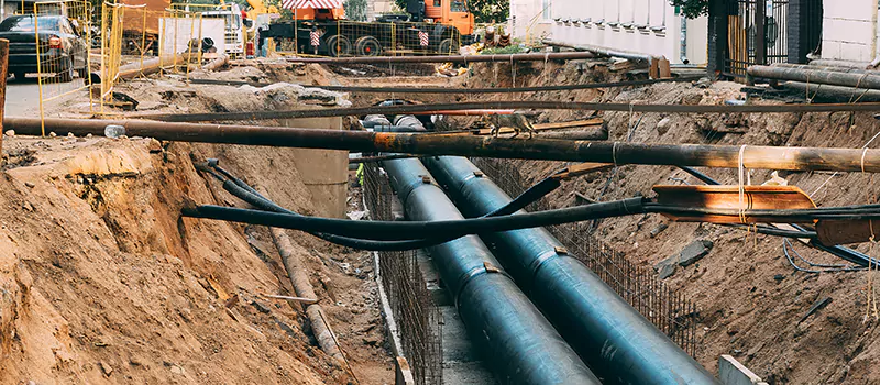 Underground Drainage Pipe Replacement in Windfields, Oshawa