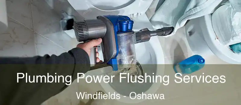  Plumbing Power Flushing Services Windfields - Oshawa