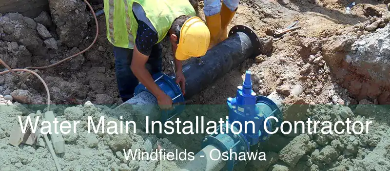  Water Main Installation Contractor Windfields - Oshawa